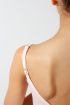 Girls' leotard with thin adjustable straps ES1001C Capezio pink