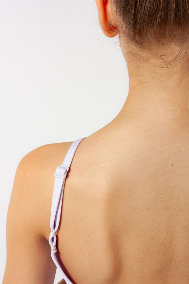 Justaucorps fille fines bretelles ajustables ES1001C Capezio lavande