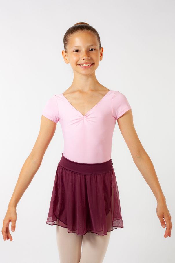 Jupette à enfiler fille ES2007C Capezio bordeaux