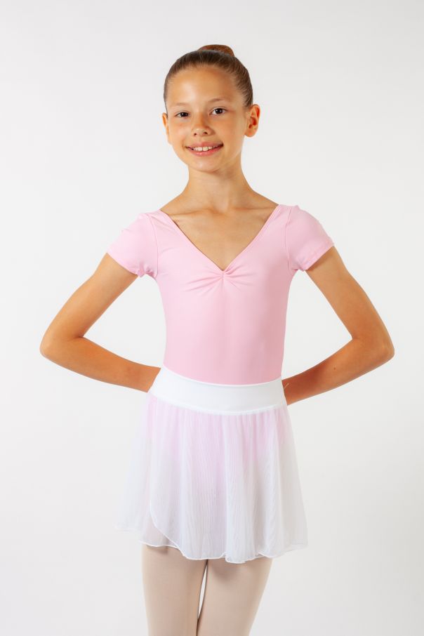 Jupette à enfiler fille ES2007C Capezio blanc