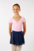 Navy ES2007C Capezio Slip-On Skirt