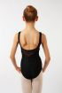 Justaucorps bretelles larges fille Alva Wear Moi noir