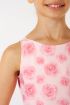 Children's floral leotard F12432C Capezio pink