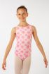 Children's floral leotard F12432C Capezio pink