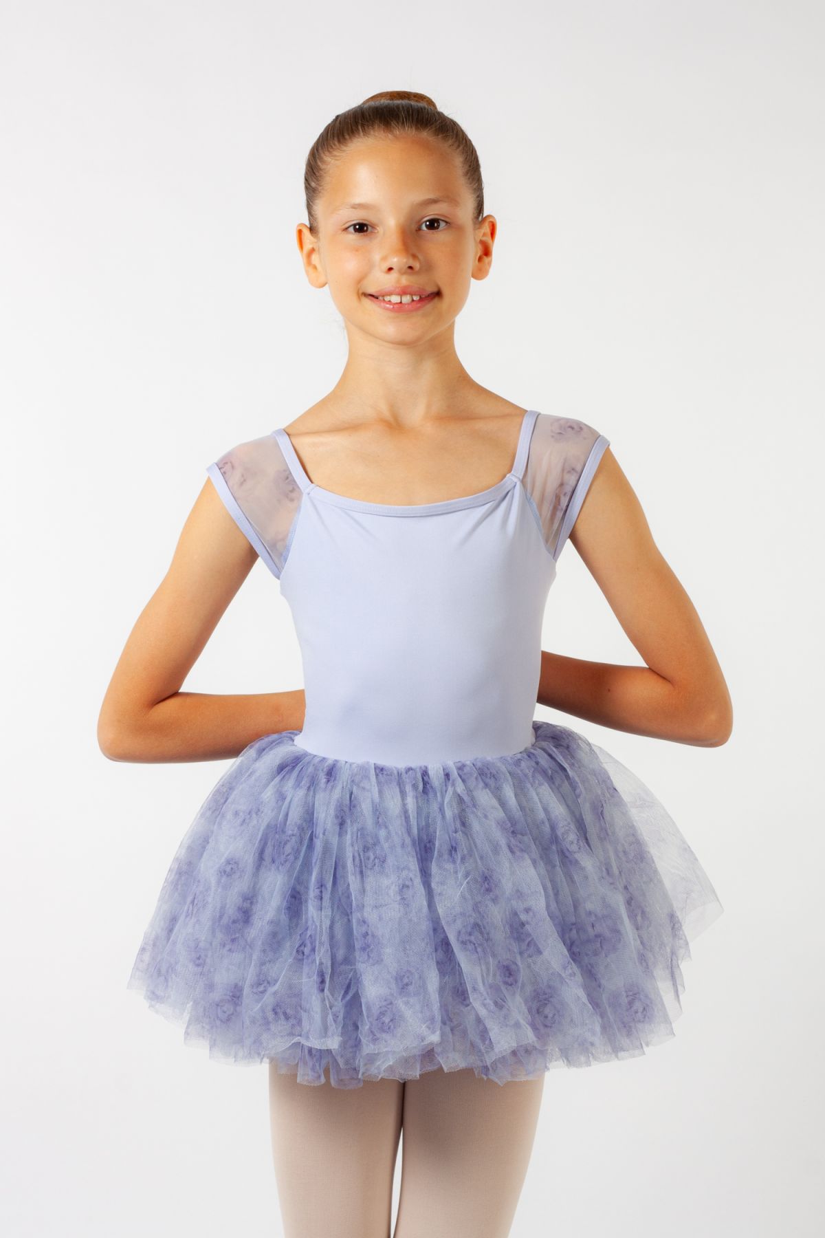 Tutu à fleurs F12433C enfant Capezio lavande