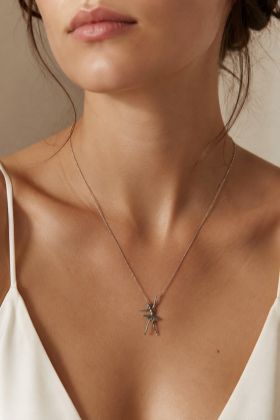 Collier en argent ballerine Gaynor Minden 