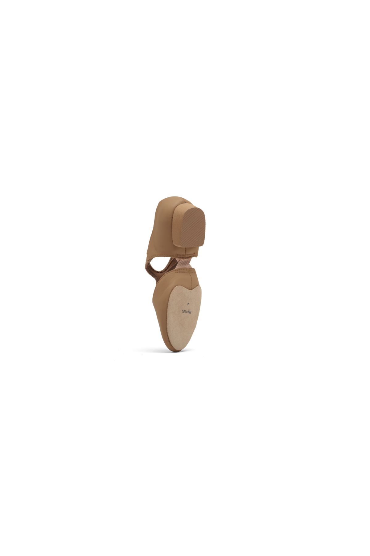 Bloch Elasto split tan Grecian Sandal
