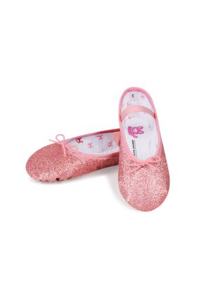 Demi-pointes Bloch paillettées rose 