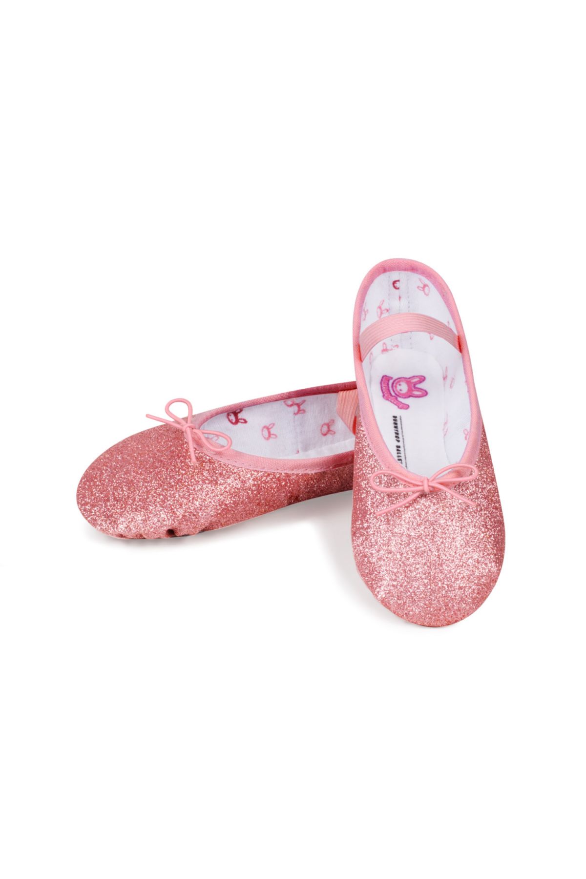 Demi-pointes Bloch paillettées rose 