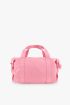 Small duffel bag with shoulder strap Repetto B0378TL bois de rose