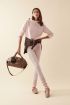 Sac polochon à bandoulière Repetto leopard