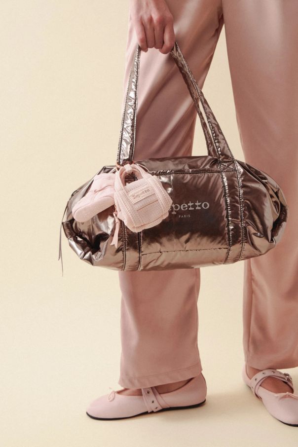 Repetto B0232NB Duffle Bag Rose Copper