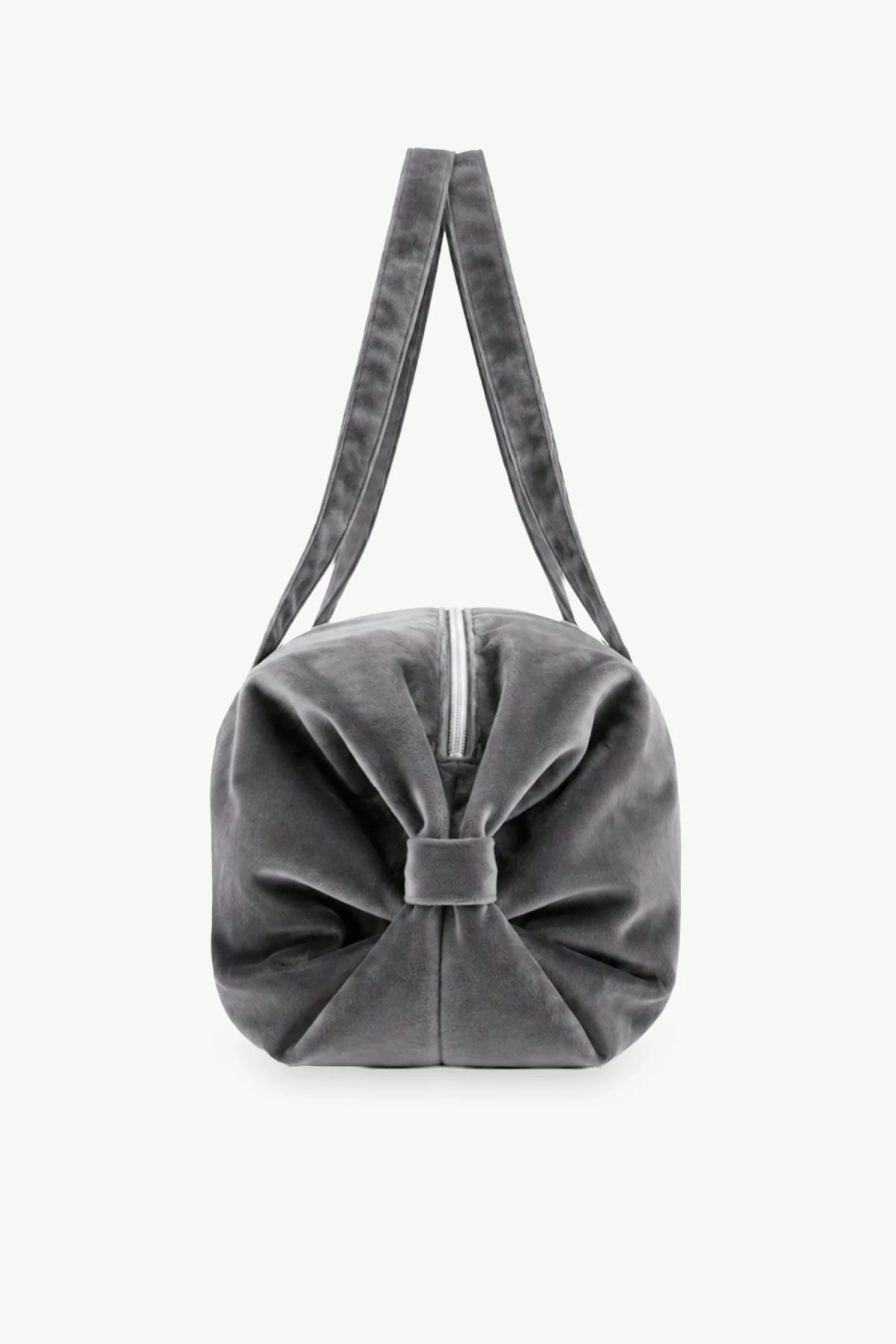 Sac polochon en velours Repetto B0232V gris