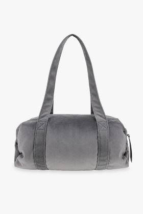 Repetto B0232V grey velvet duffel bag
