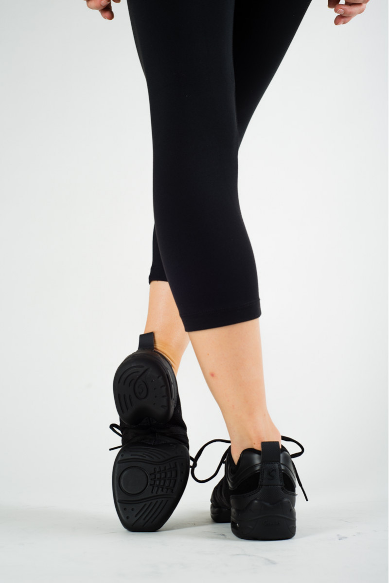 sansha tutto nero dance sneaker