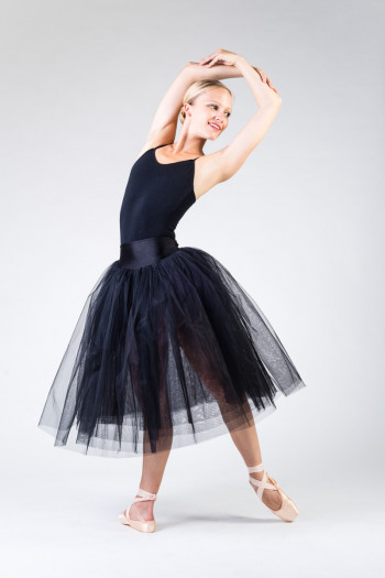 Tutu long noir adulte Danse MDA - Mademoiselle Danse