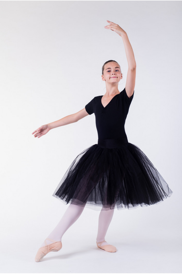 Girls School Uniform Danse Ballet École De Danse Jupe Lycra Pointe Jupe