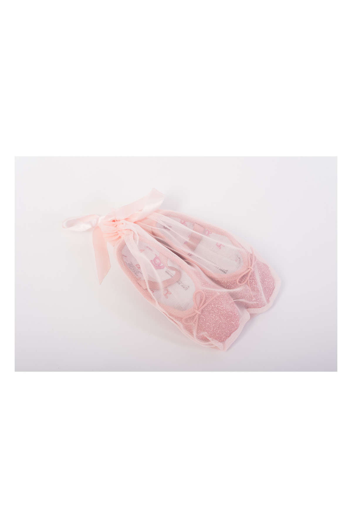 Bloch pink glitterdust ballet slipper