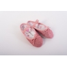 Bloch pink glitterdust ballet slipper