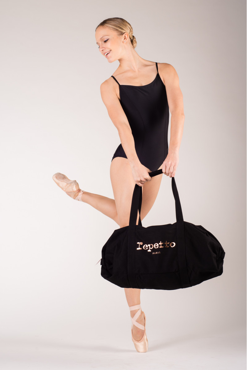 Repetto 'Big glide' black duffle bag