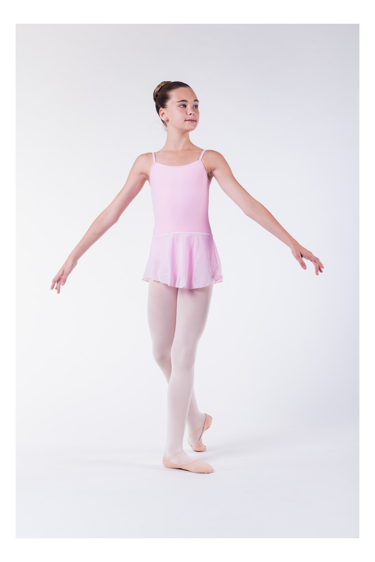 Jupette danse classique wear moi rose clair