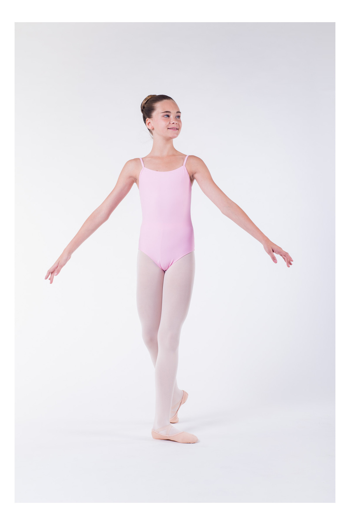Wear Moi Diane pink ballet leotard