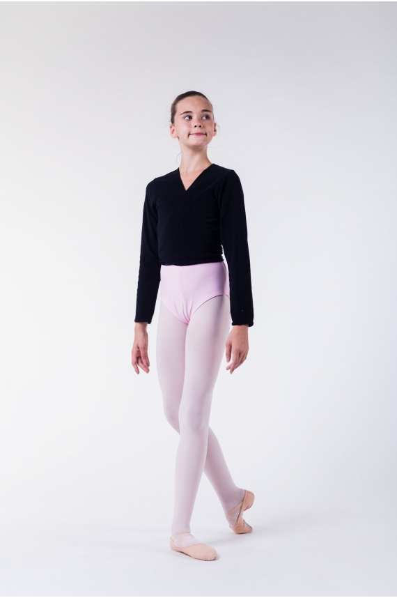 Cache coeur polaire de danse Repetto D105 noir ...