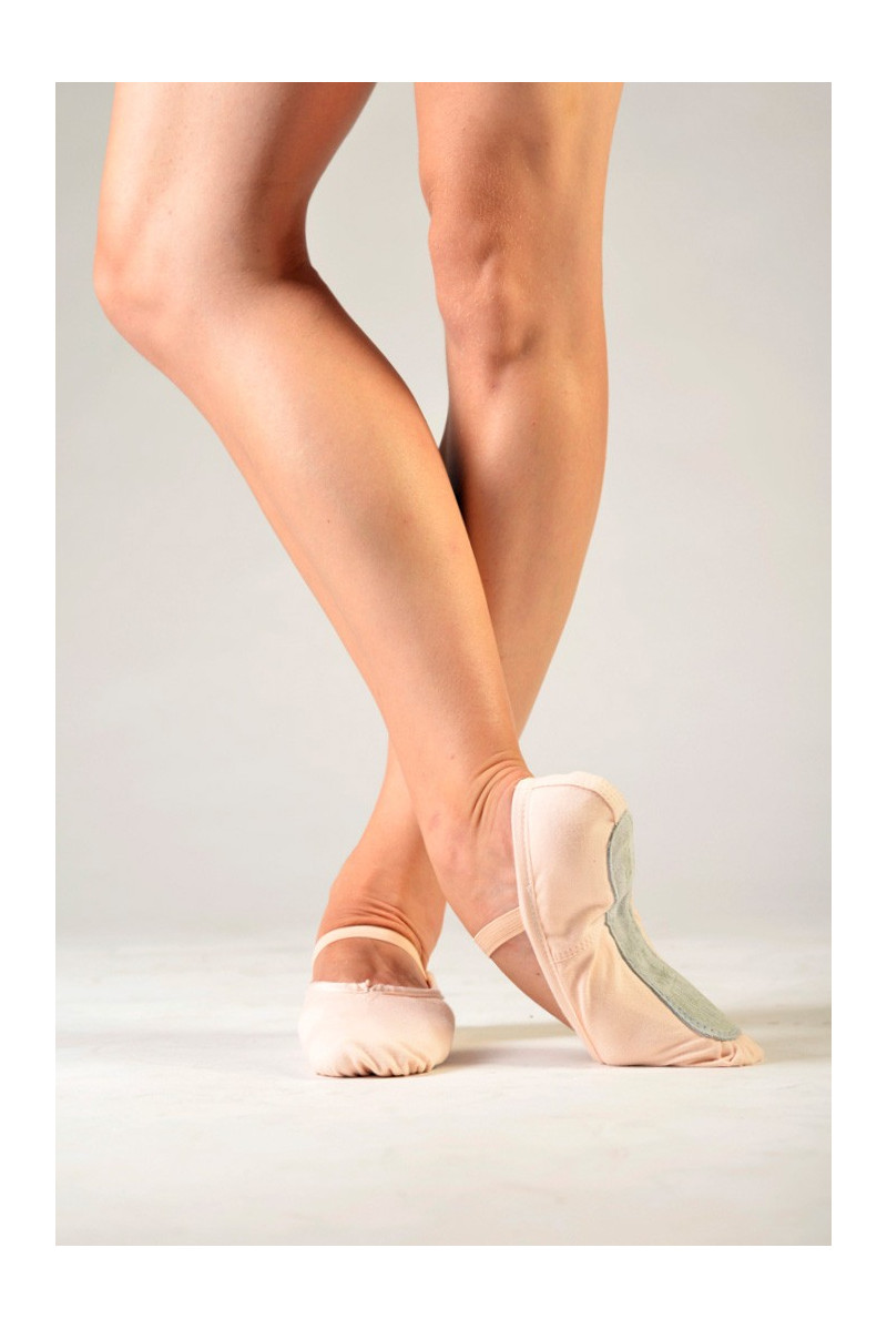 Sansha pink canvas soft ballet shoes Tutu