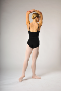 Capezio essentials footed tight for women