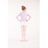 Wear Moi Carmen lilac child wrap over top