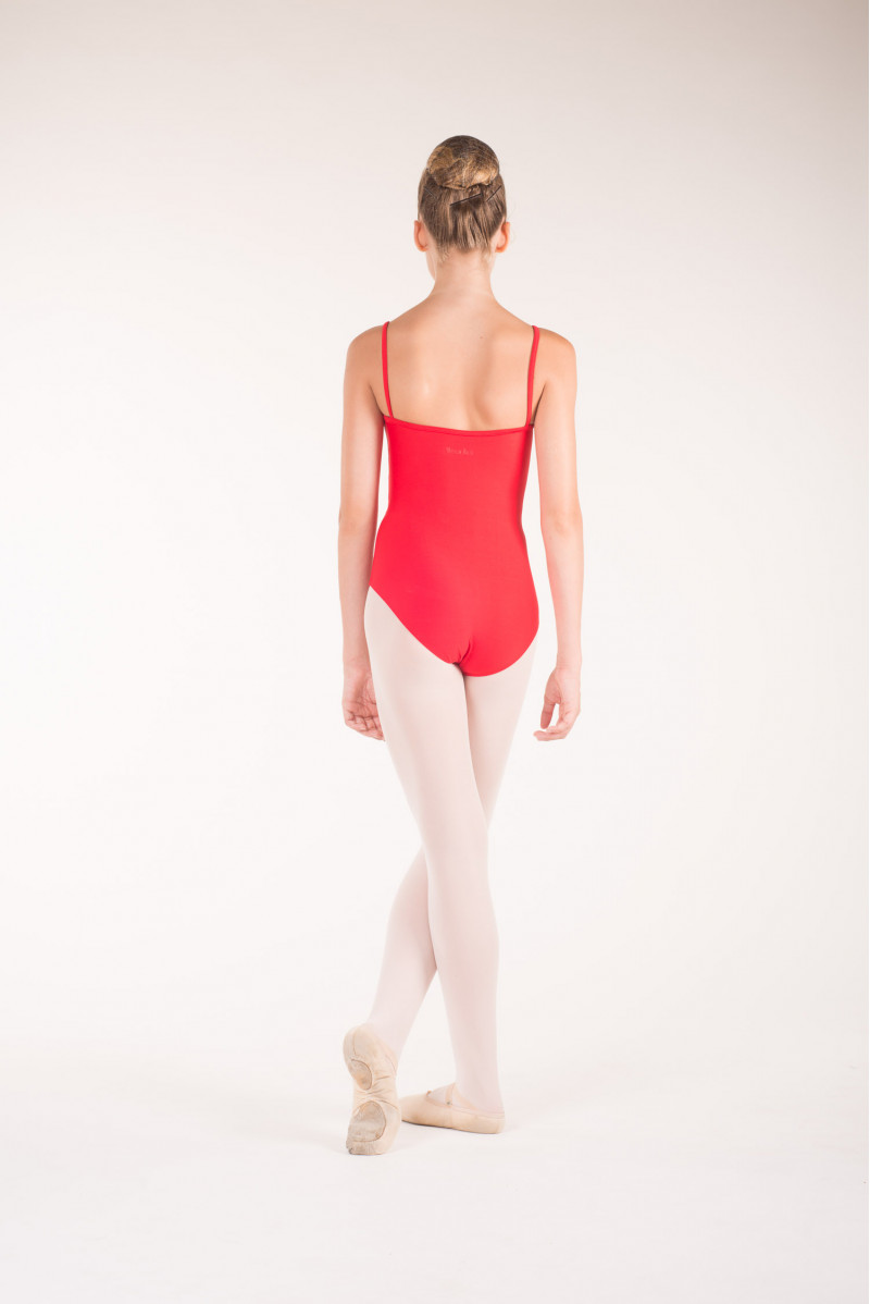 Wear Moi Diane red ballet leotard