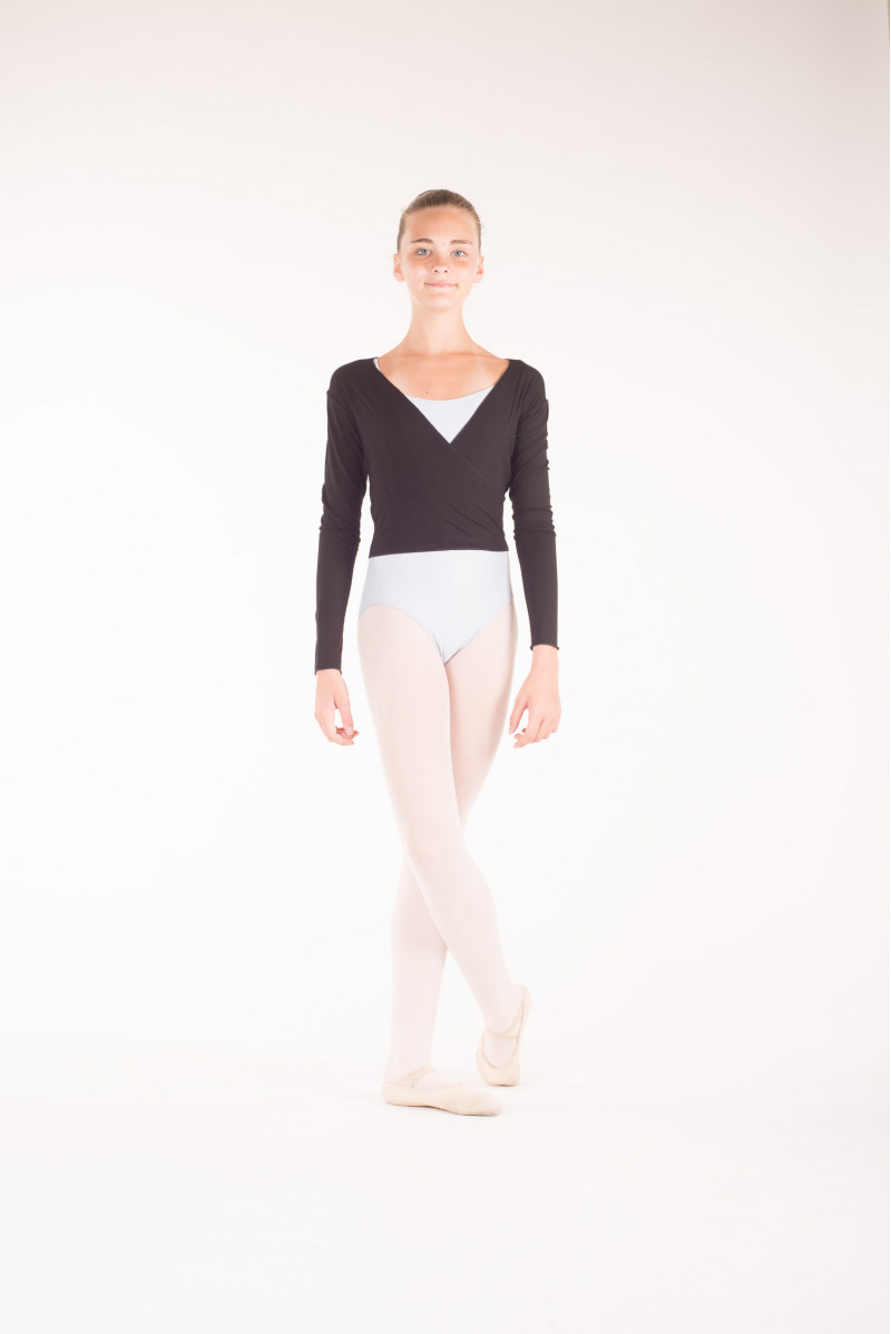 Temps Danse black wrap over top