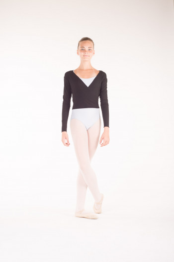 Temps Danse black wrap over top