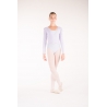 Temps Danse lilac wrap over top