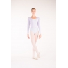 Temps Danse lilac wrap over top