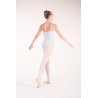 Wear Moi Diane light grey ballet leotard