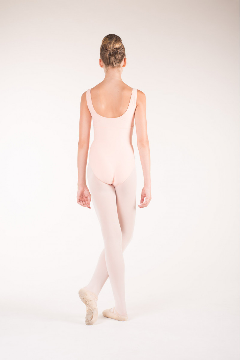 Wear Moi Galate peach leotard