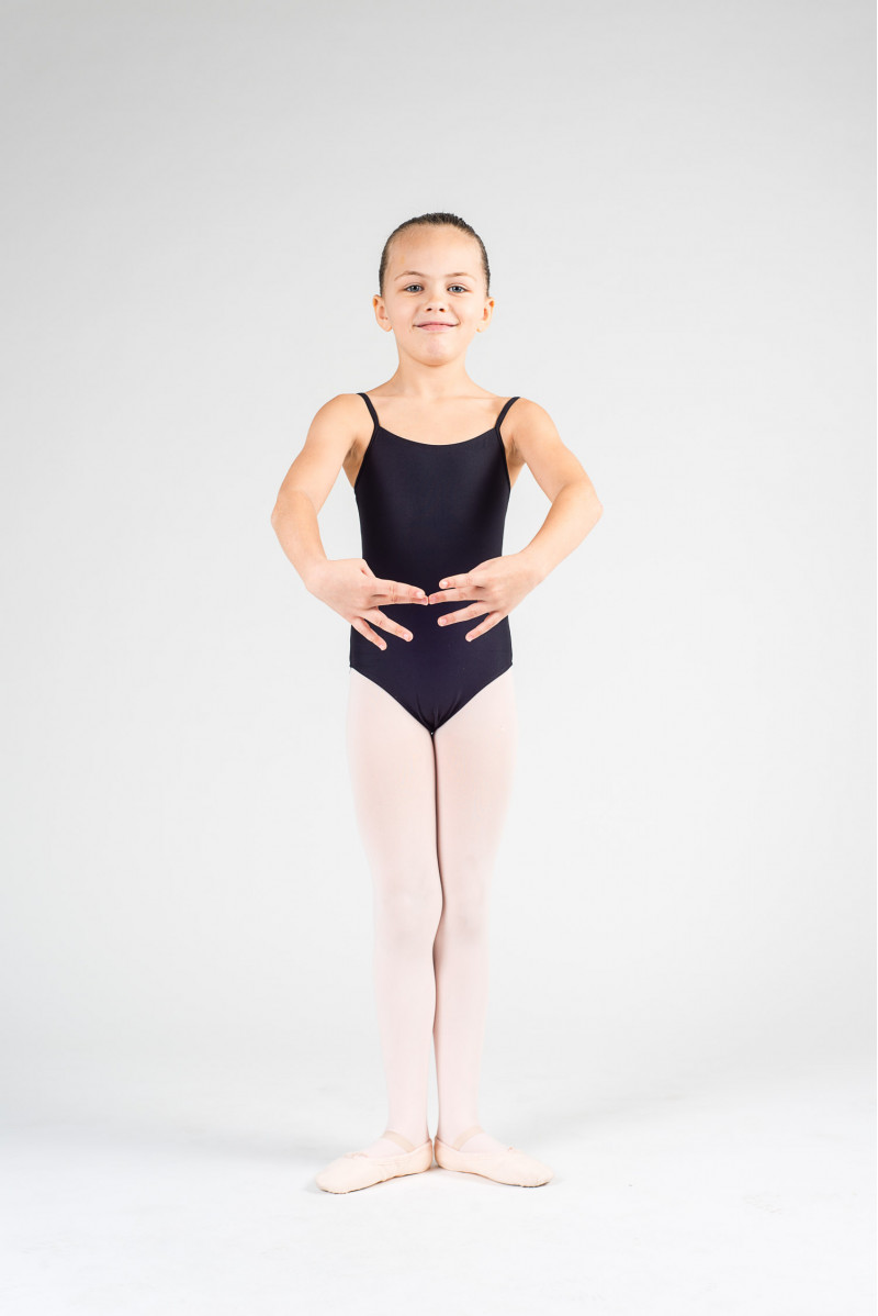 Wear Moi Diane black ballet leotard