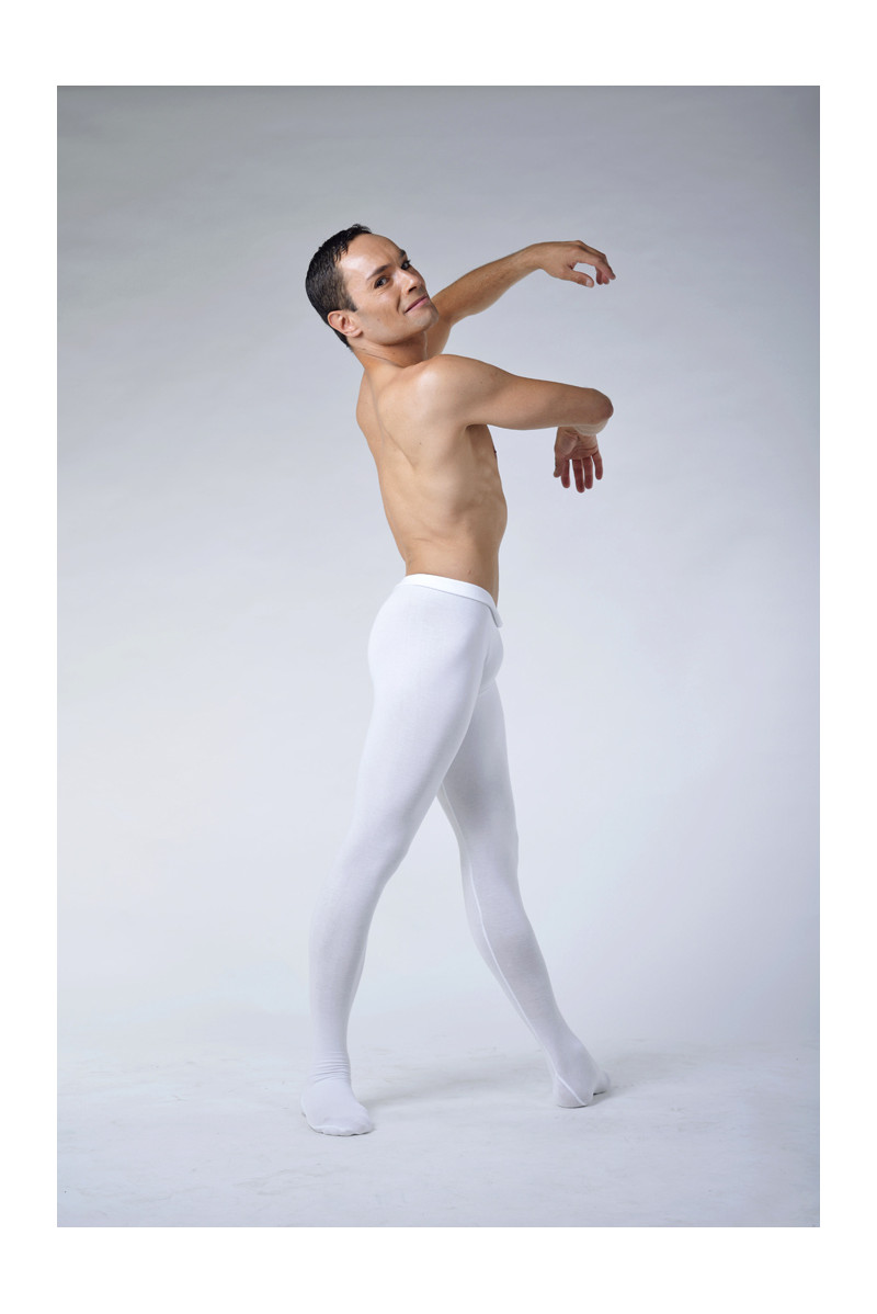 Ballet Rosa Vincent cotton white tights