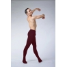 Collant de danse homme ballet rosa bordeaux