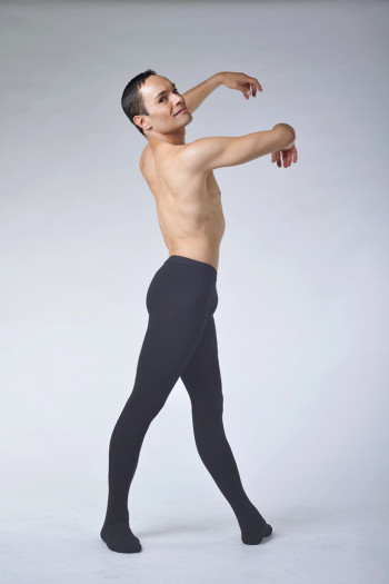 Collant danse homme ballet rosa gris