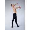 Collant de danse homme ballet rosa microfibre noir