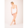 Wear Moi Galate white leotard