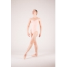 Wear Moi Abbie peach leotard