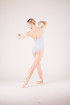 Wear Moi Abbie light grey leotard